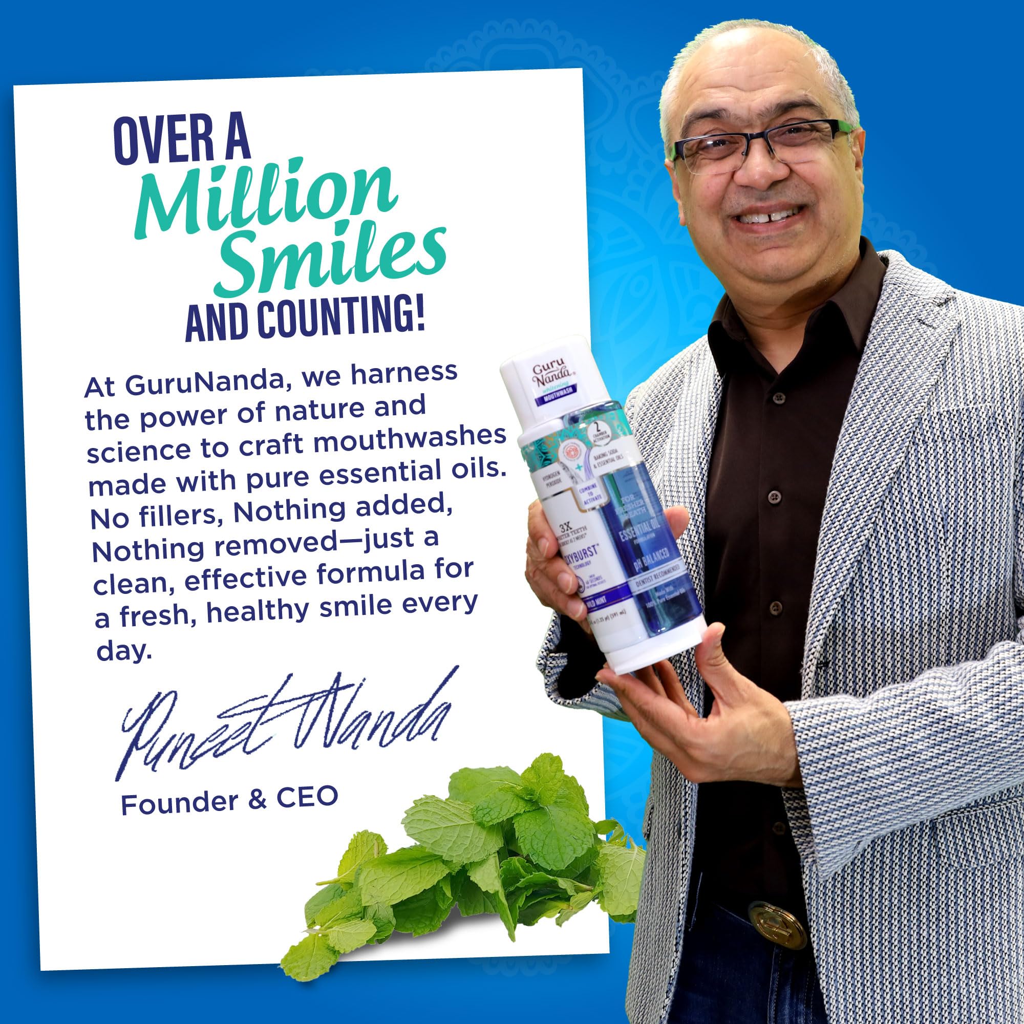 Hydrogen peroxide chamber shown in GuruNanda dual-barrel system