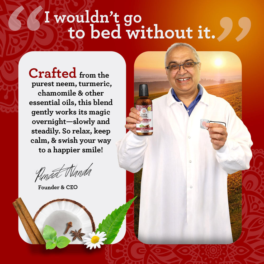 Made in the USA with safe, kosher GuruNanda formula