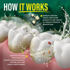 GuruNanda sodium chlorite ingredient closeup highlights cleansing formula.