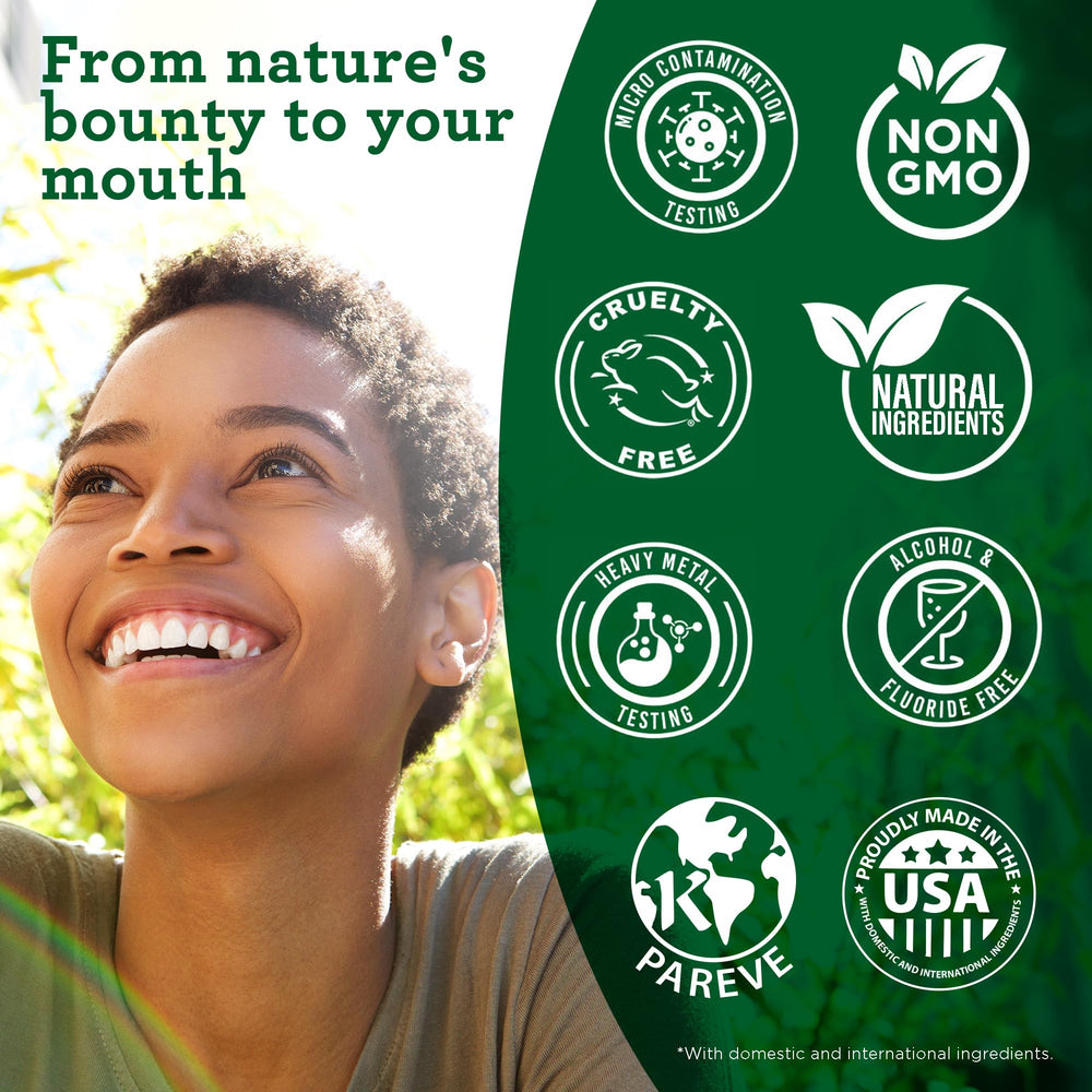 GuruNanda Starter Pulling Oil ingredients coconut oil close-up underscores natural, fluoride-free formula