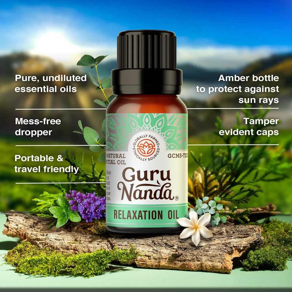 GuruNanda Tranquility diffuser-room setup creates a soothing atmosphere.