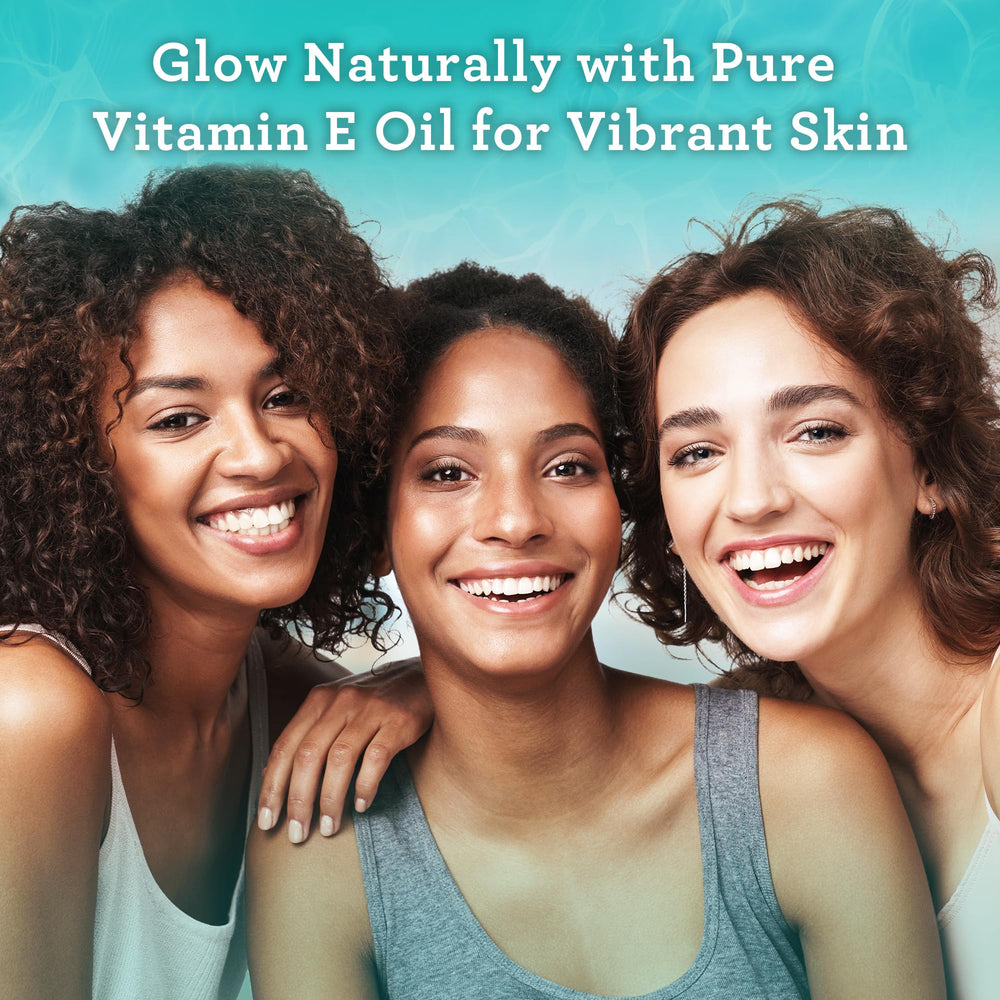 GuruNanda Vitamin E Oil on hair ends for shine and vitality