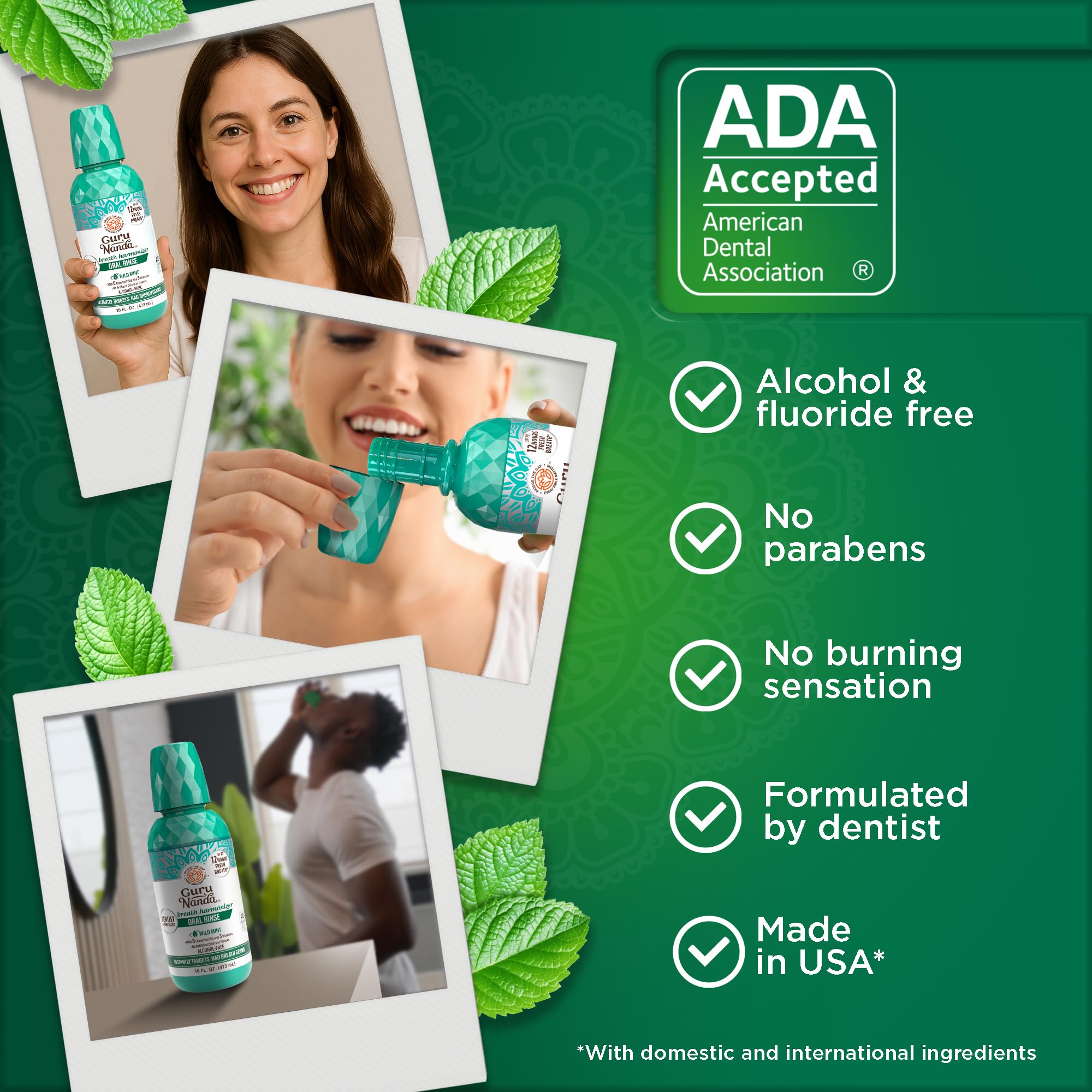 GuruNanda vitamins D3 E K2 display suggests wellness support.