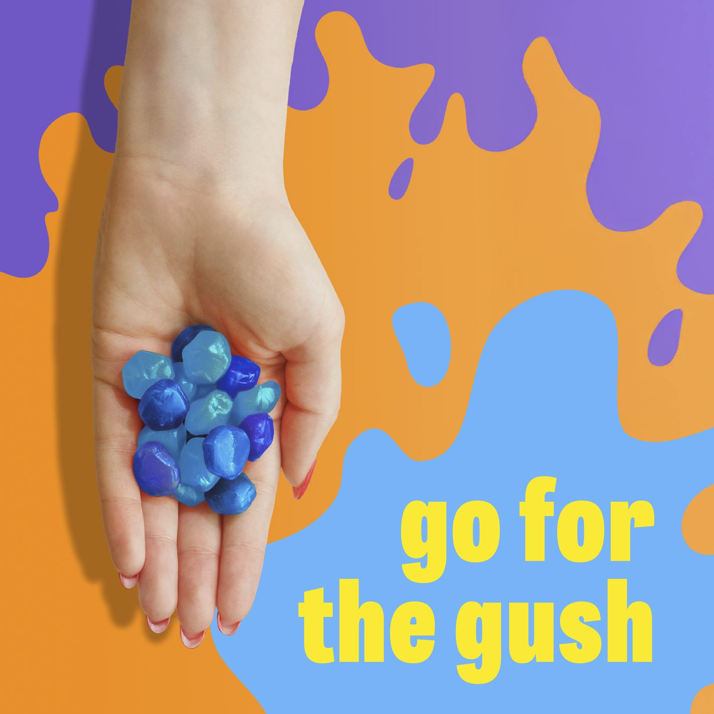 Gushers family pack box showing 20 pouches for sharing