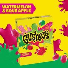 Gluten-free and gelatin-free Gushers snack option.