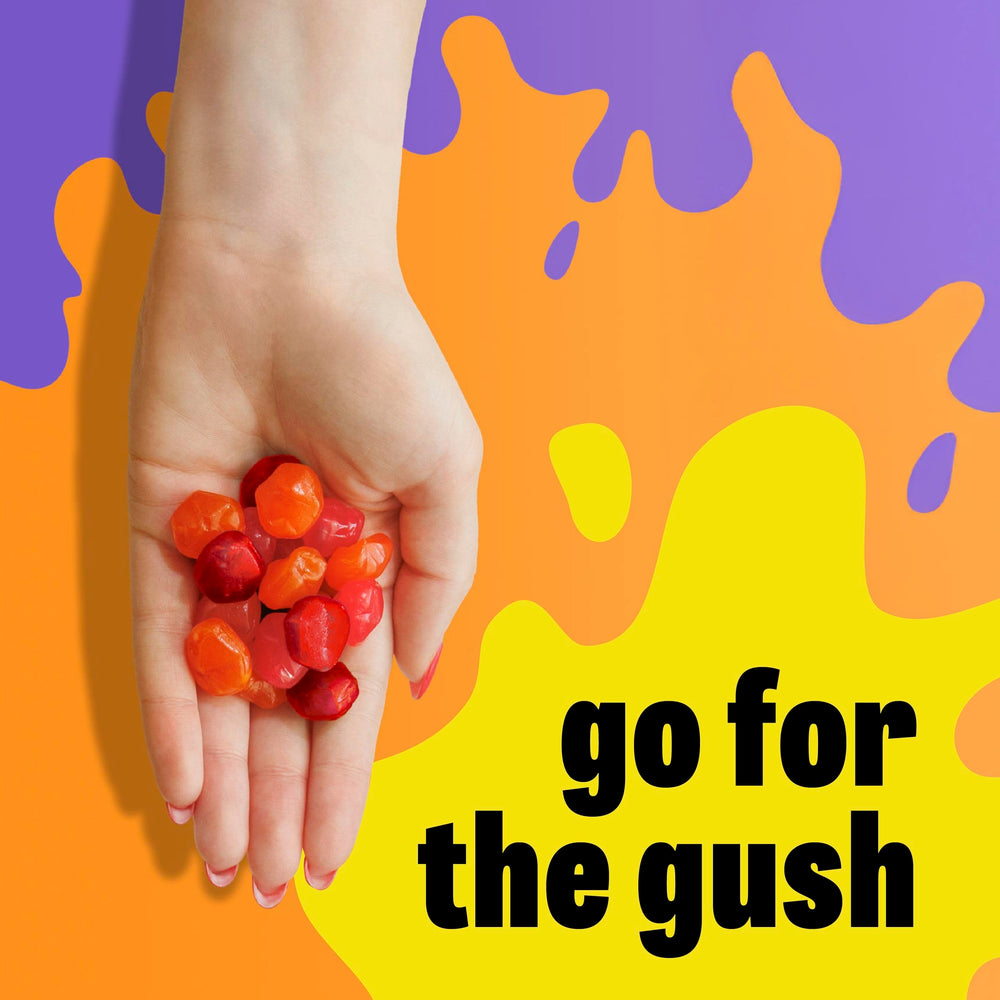 Gushers lunchbox-snack pack showcases convenient, kid-friendly packaging.