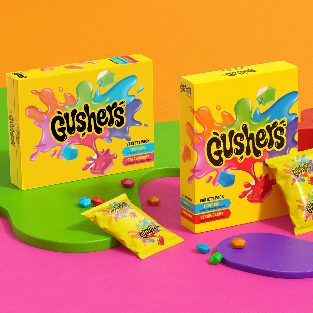 Gushers party treat bags perfect for gatherings.