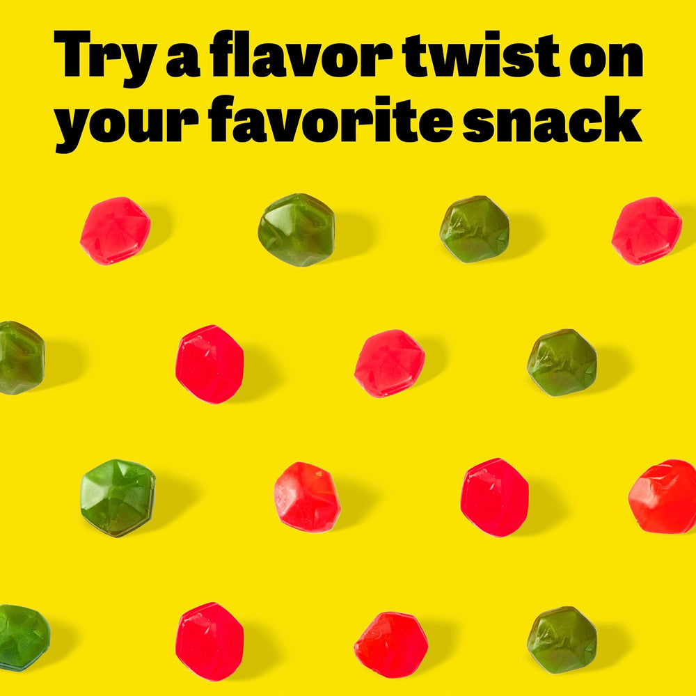 Gushers provides vitamin C per serving for fruity snacking.