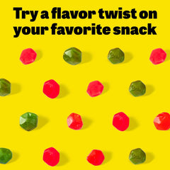 Gushers provides vitamin C per serving for fruity snacking.
