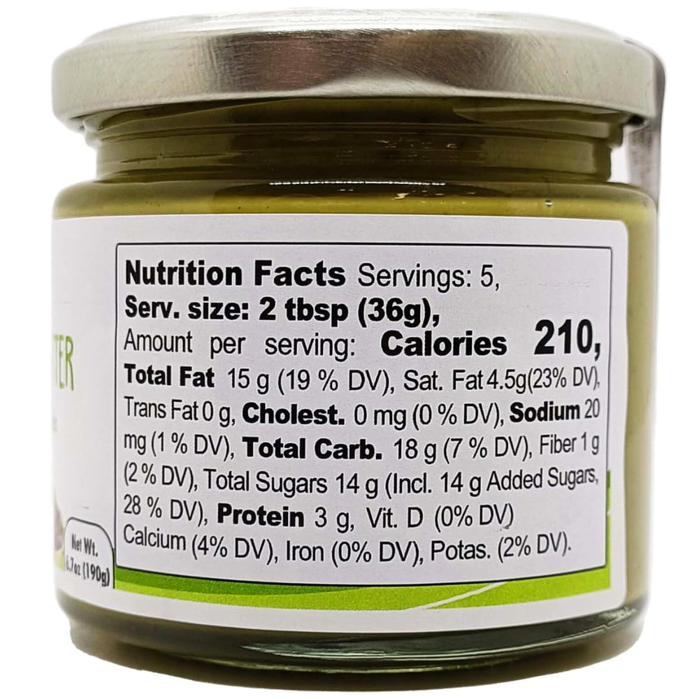 Closeup of GUSTO ETNA pistachio paste texture ideal for fillings