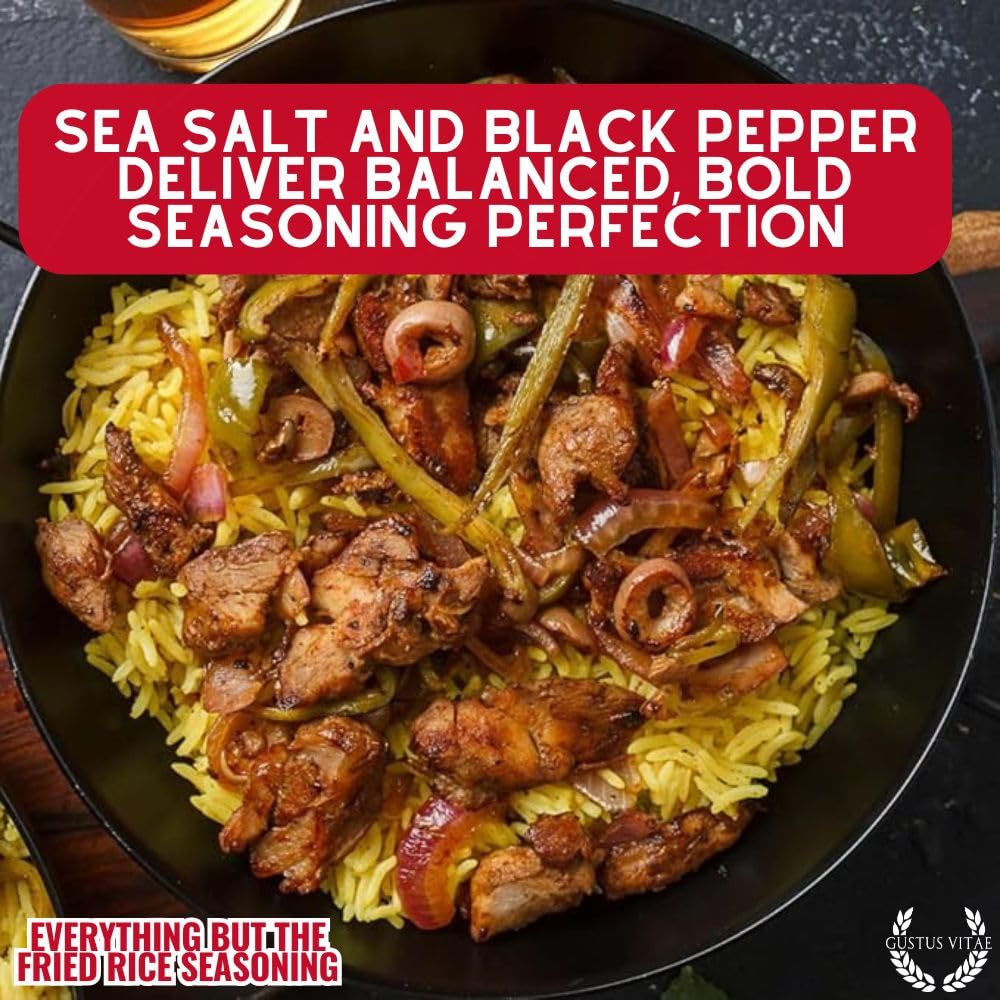 Gustus Vitae Everything But The Fried Rice Seasoning dish ready with bold aroma