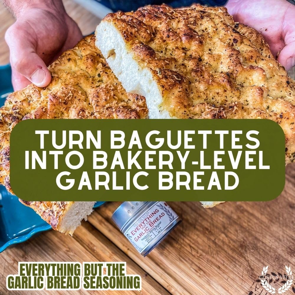 Magnetic tin from Gustus Vitae on a fridge for easy seasoning access