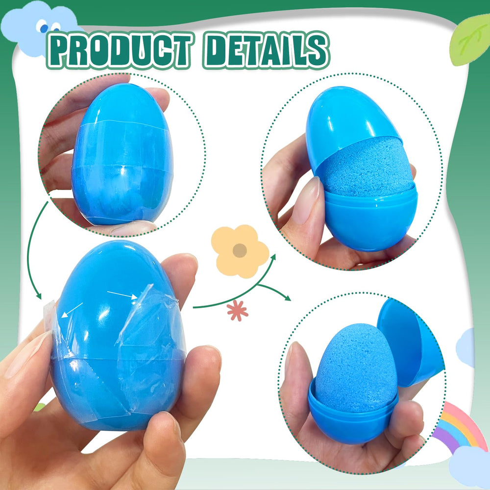 Guuozzli compact eggs sized 4x6 cm for baskets