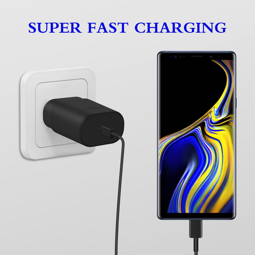 Compact GUUSMART wall charger for desk and nightstand