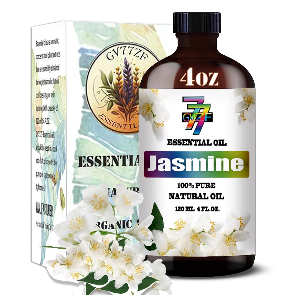 GV77ZF Gift box presentation for jasmine fragrance oil as a gift.
