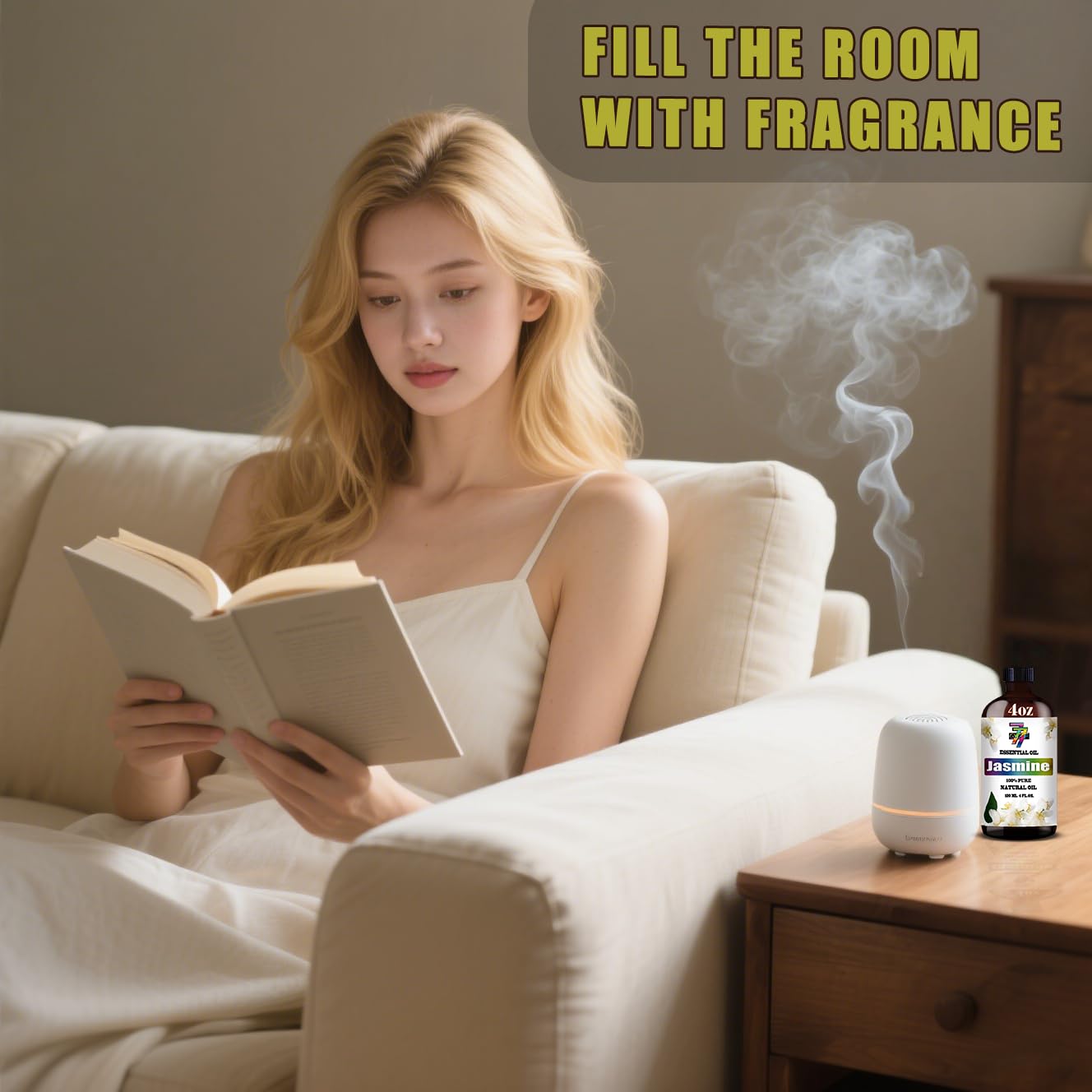 GV77ZF lab-tested label ensuring consistent jasmine scent quality.