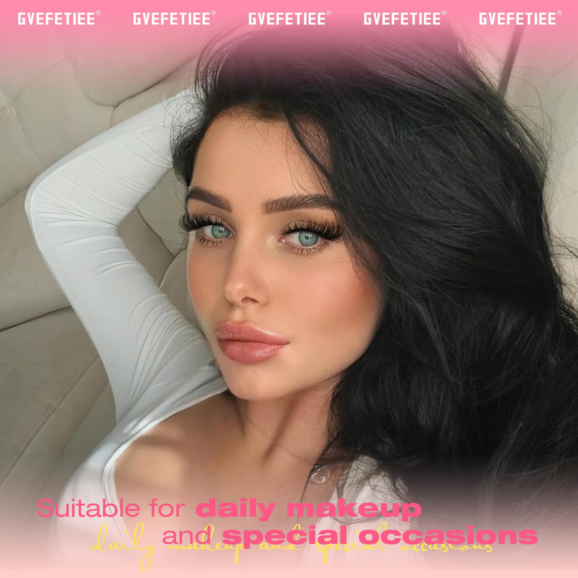 GVEFETIEE easy 3-second application, ideal for beginners.