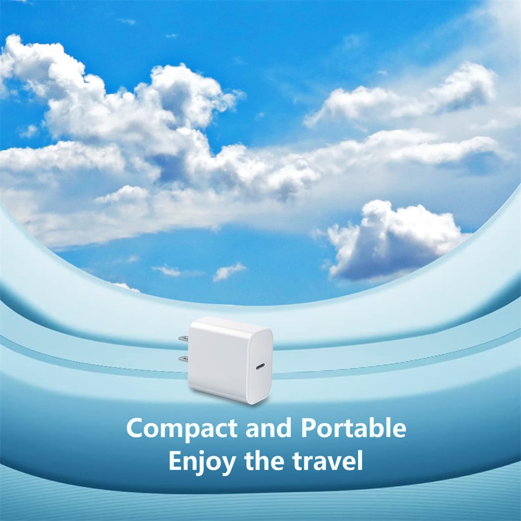 gvmkwejk USB-C wall plug is lightweight and portable