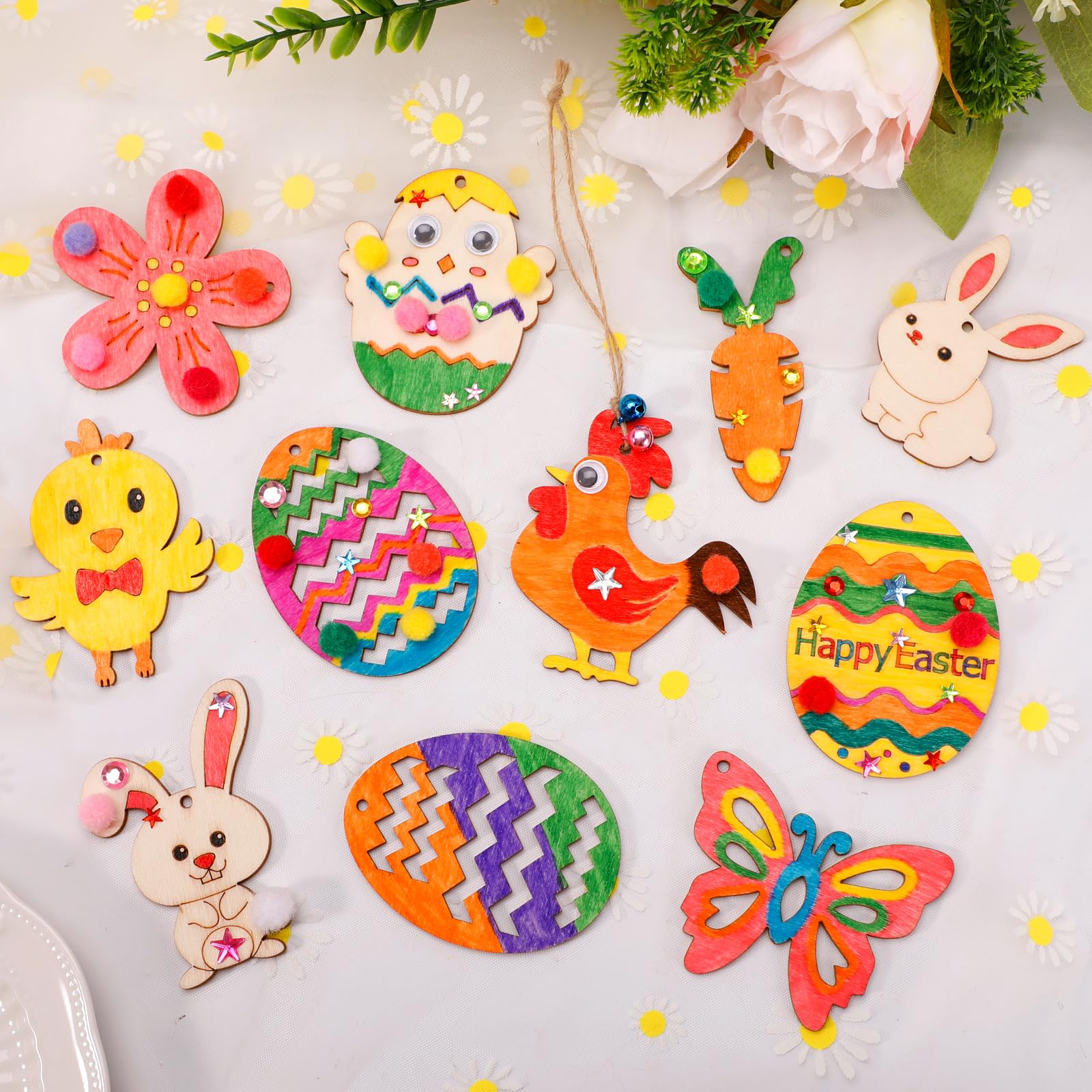 Great for classroom activities, party favors, and spring decor.
