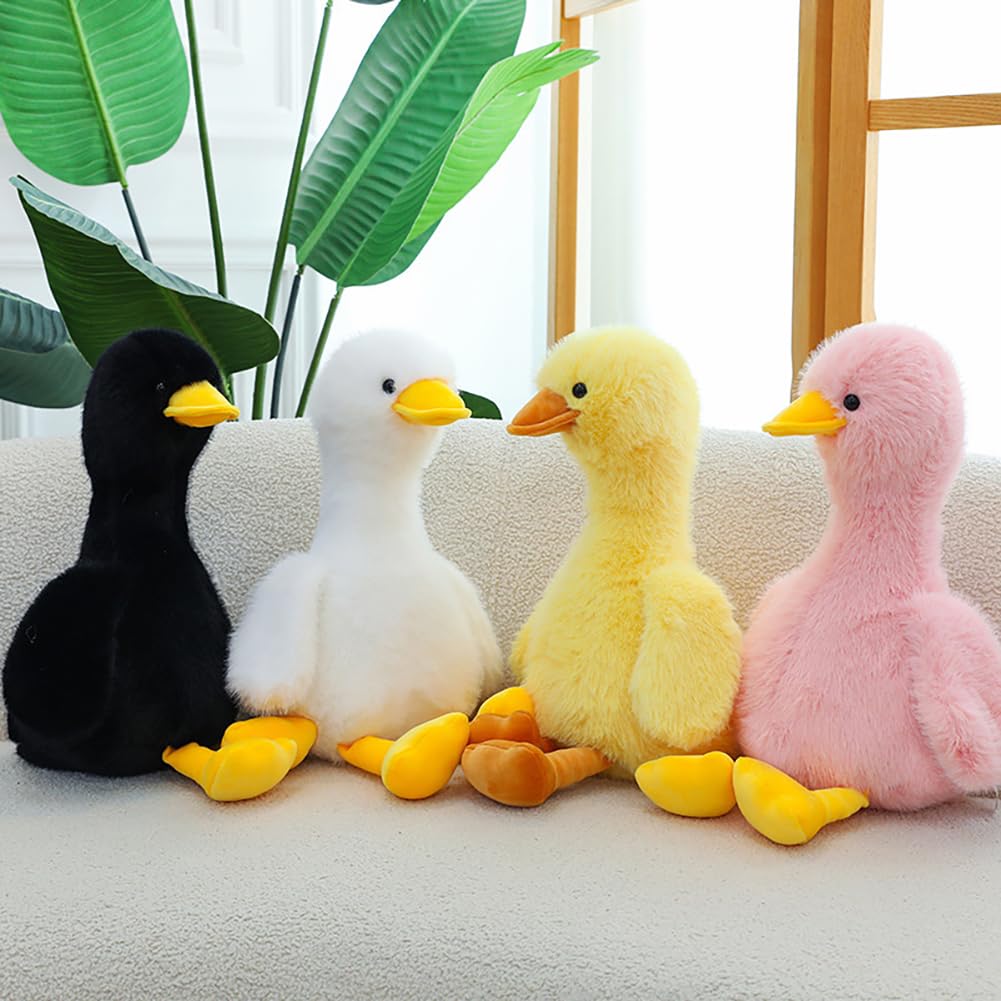Gwxqybfe baby duck plush with soft fur, easy to spot-clean.