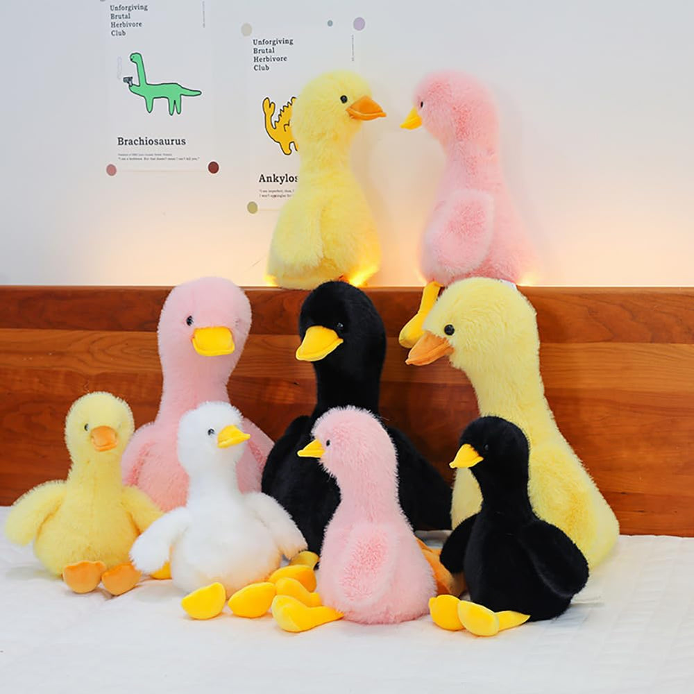 Gwxqybfe cuddly duck stuffed animal, durable for playtime and bedtime.