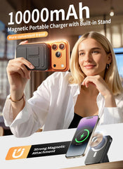 Gxorul magsafe-compatible power bank for wireless charging