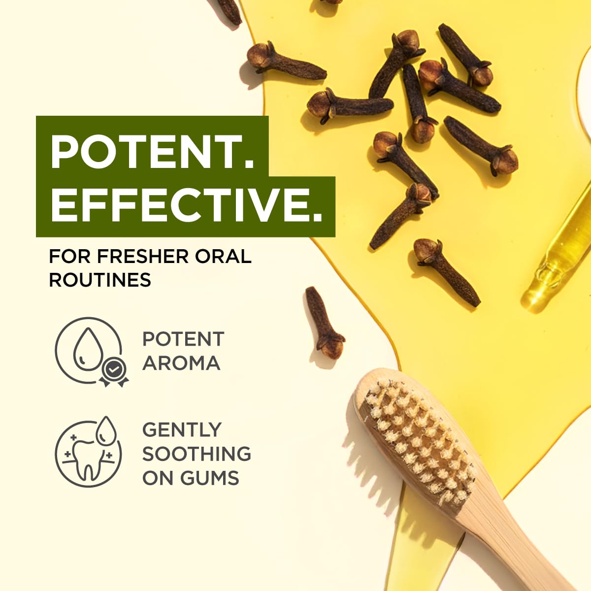 Gya Labs Clove Oil diffuser-ready scent for relaxing spaces.