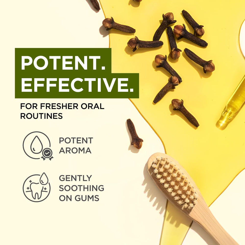Gya Labs Clove Oil diffuser-ready scent for relaxing spaces.