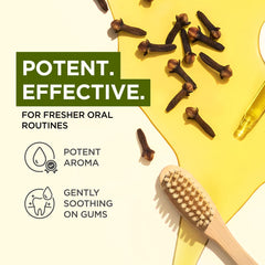 Gya Labs Clove Oil diffuser-ready scent for relaxing spaces.