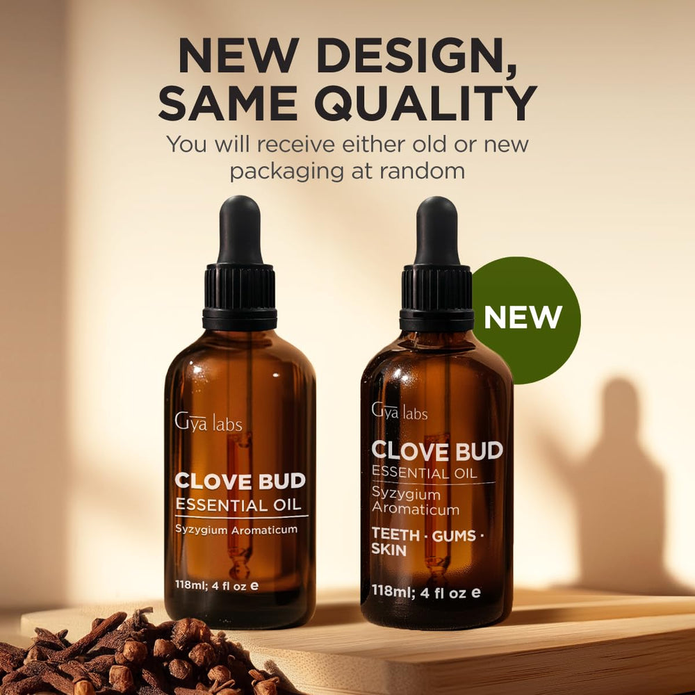 Gya Labs Clove Oil packaging preserves quality and freshness.