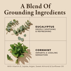 Relaxing massage session with Gya Labs Eucalyptus Mint to soothe overworked muscles