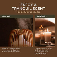 Gya Labs Palo Santo oil adds warmth to DIY candle making.