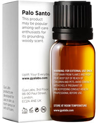 Gya Labs Palo Santo diffuser drift delivering a calming, woody aroma.