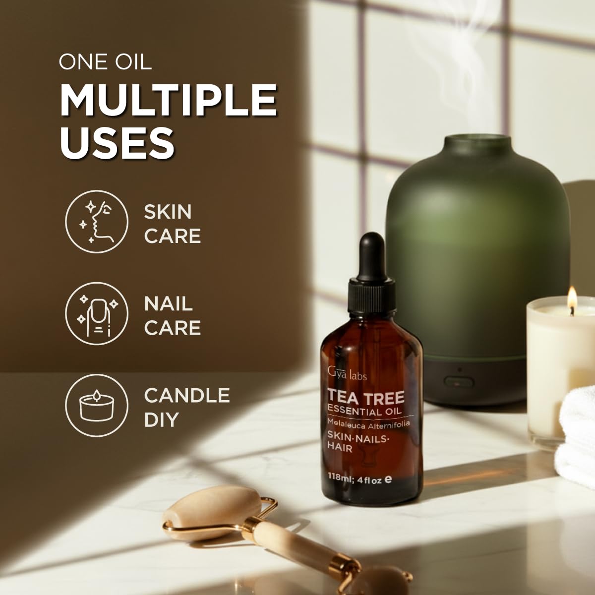 Gya Labs Tea Tree Oil ideal for candle making and DIY blends