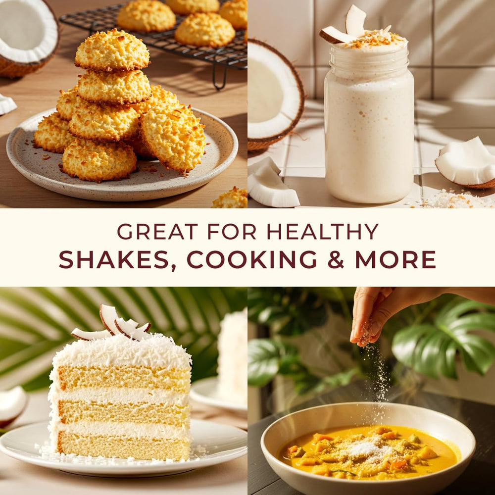 Gya Tea Co coconut milk powder smoothie addition adds creaminess