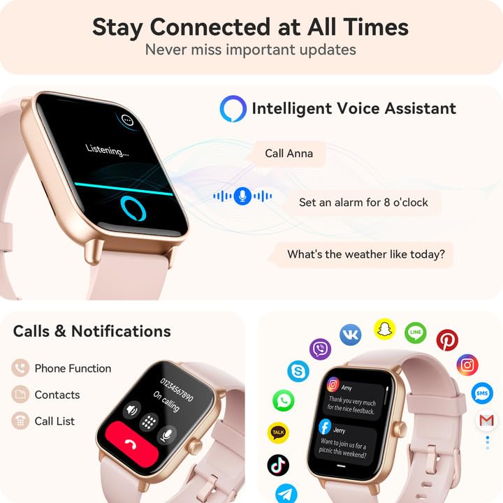 IP68 waterproof Gydom smartwatch suitable for swimming and rain