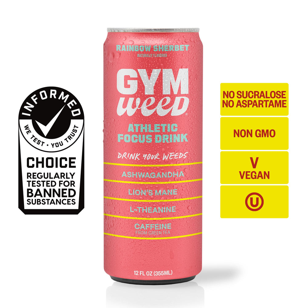 GYM WEED sample pack shows four flavors for versatile pre-workout routines
