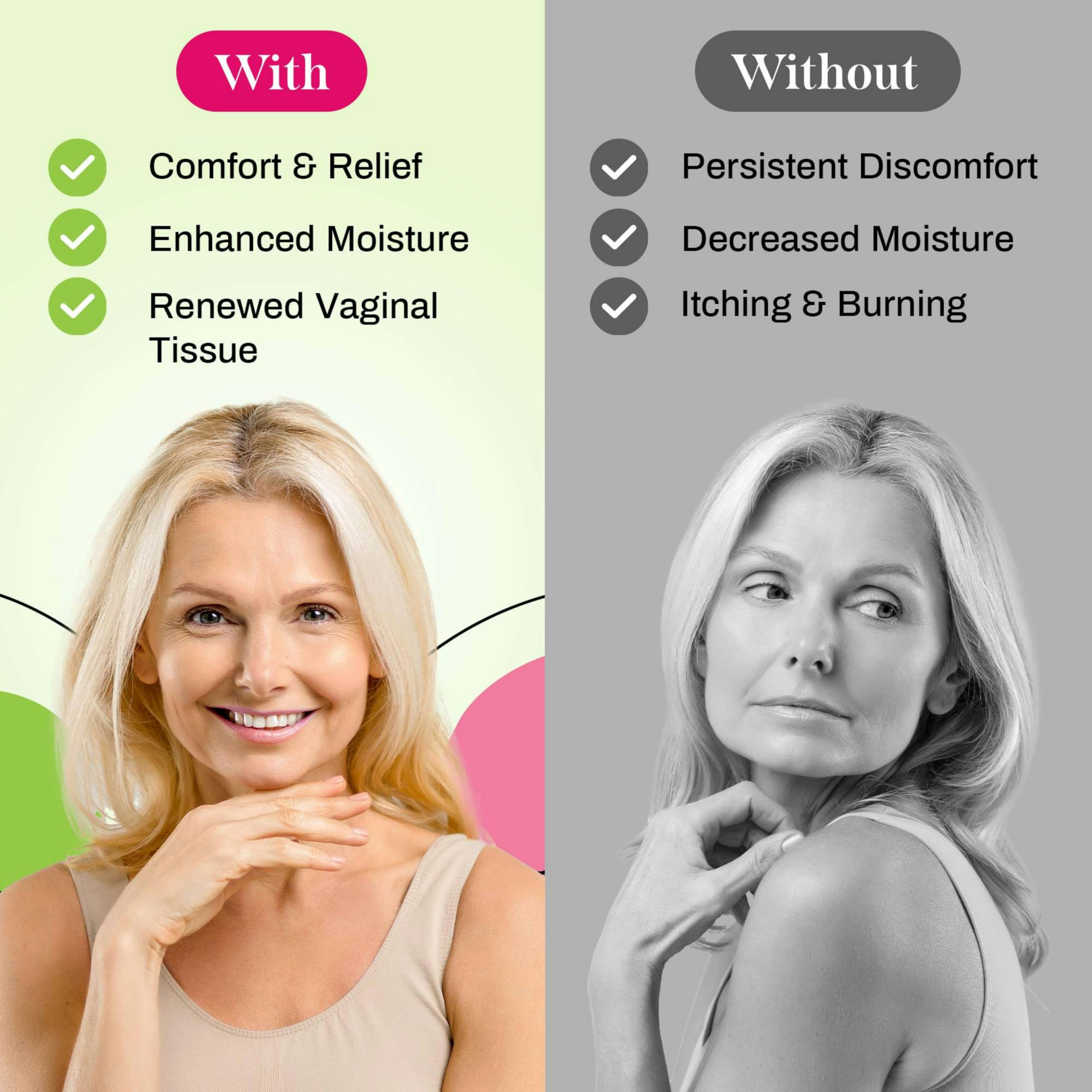 Skin-friendly formula from Gynatrof designed for sensitive areas and regular use.