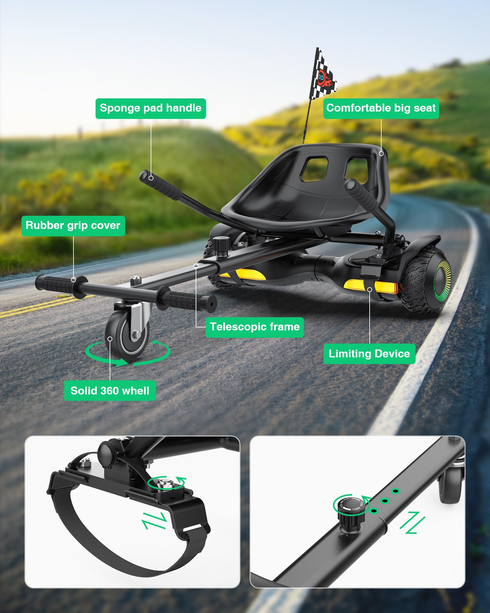 Gyroor Bluetooth speaker streams music during rides