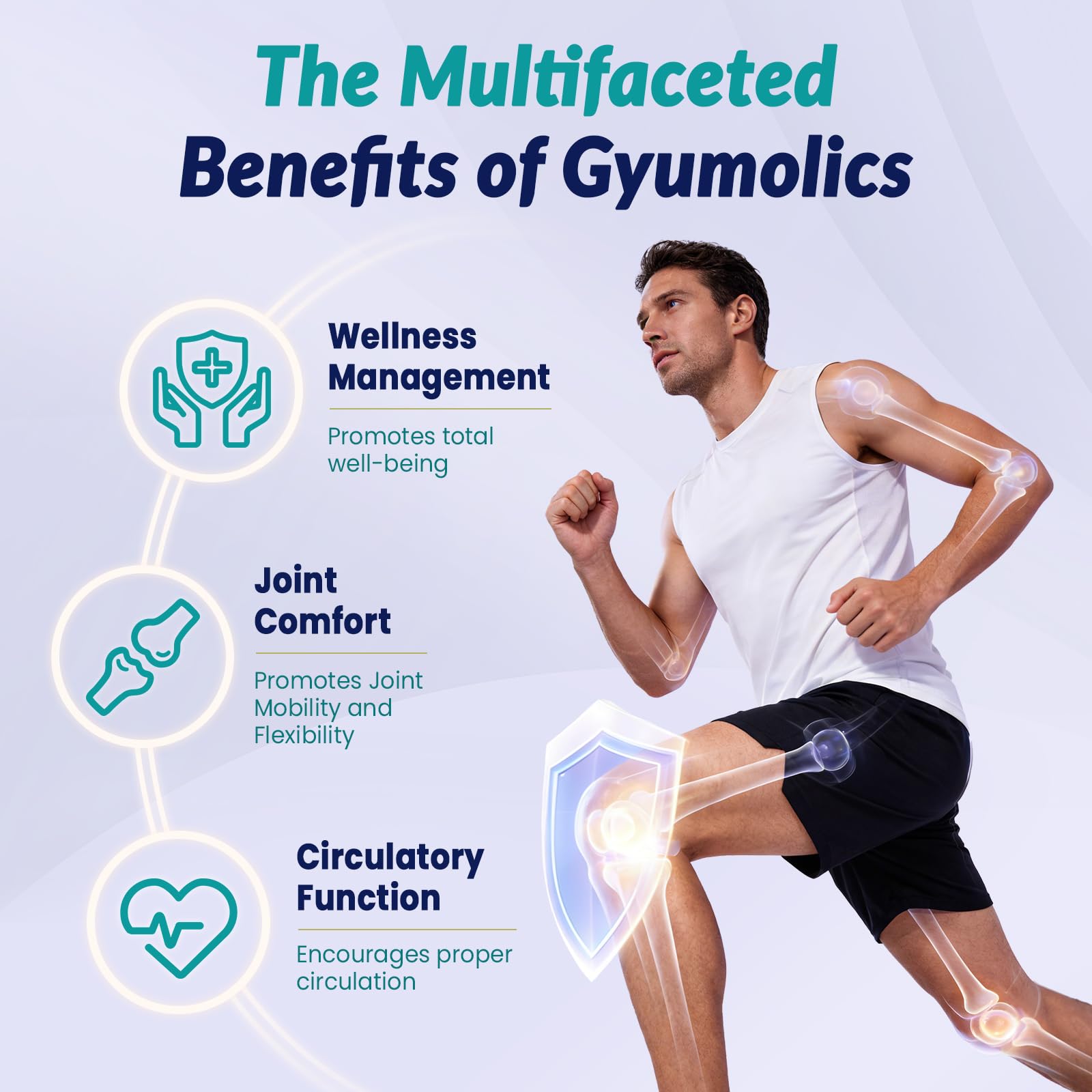 Gyumolics Nattokinase capsules plant-based, ready for everyday vitality.