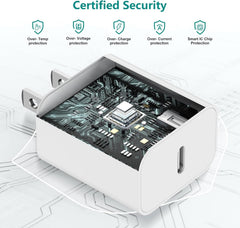 Gyusity portable 6ft USB-C cable for Apple Watch charging anywhere.
