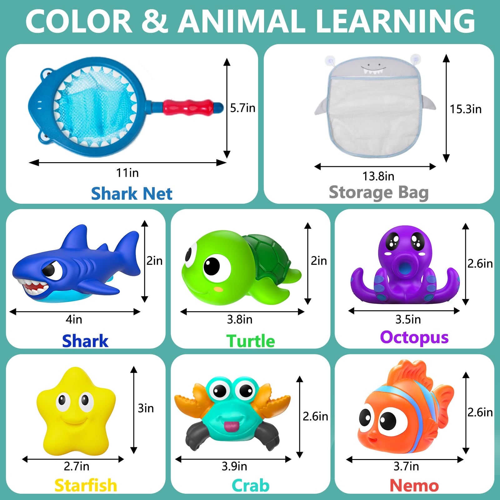 GZHFMUS bath toy storage bag—keeps toys dry and organized
