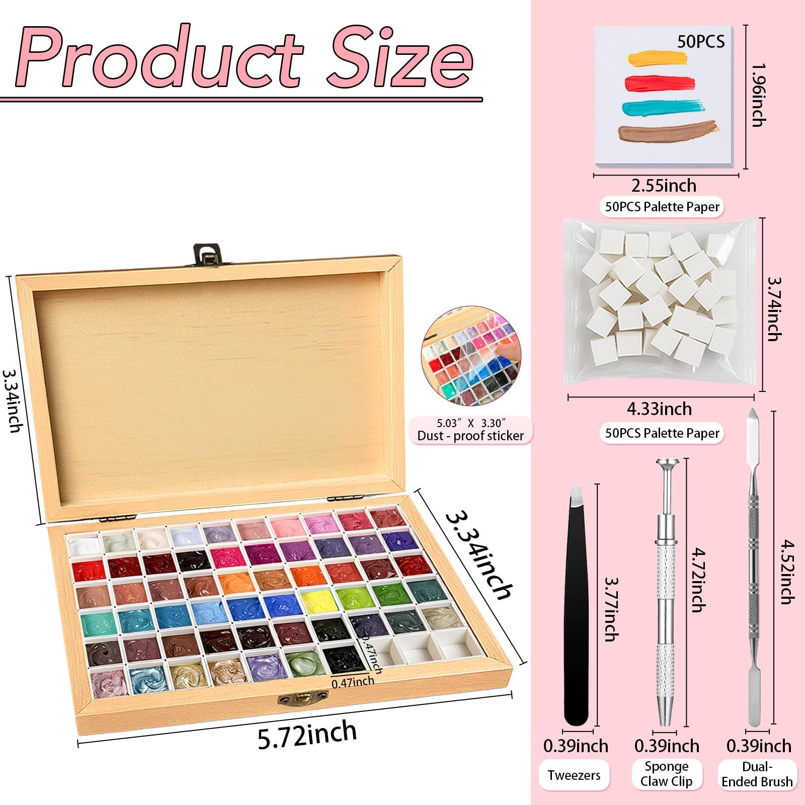 GZIXBDA patting gel with no-wipe finish for smooth color transitions.