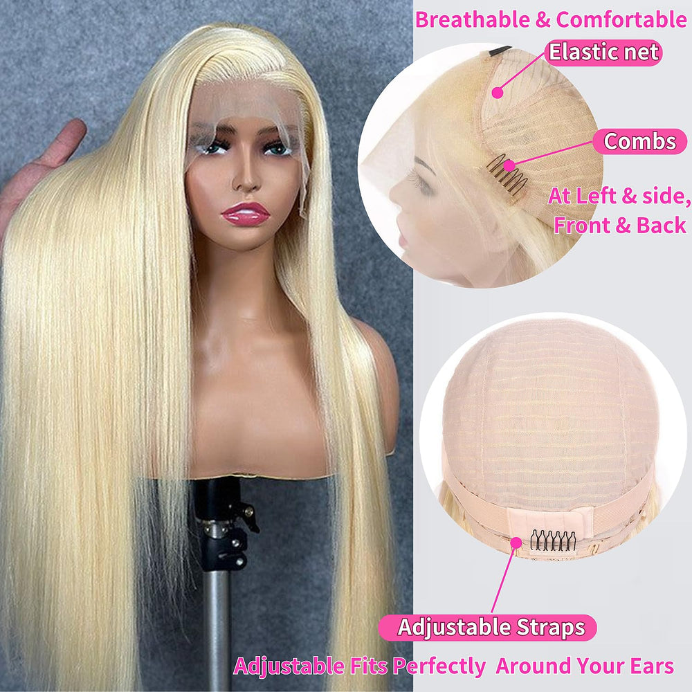 GZX wig with baby hairs along the hairline for realism.