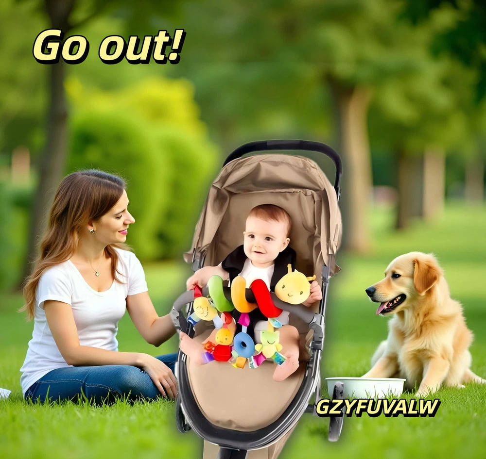 GZYFUVALW bright plush model aids early interaction and recognition.