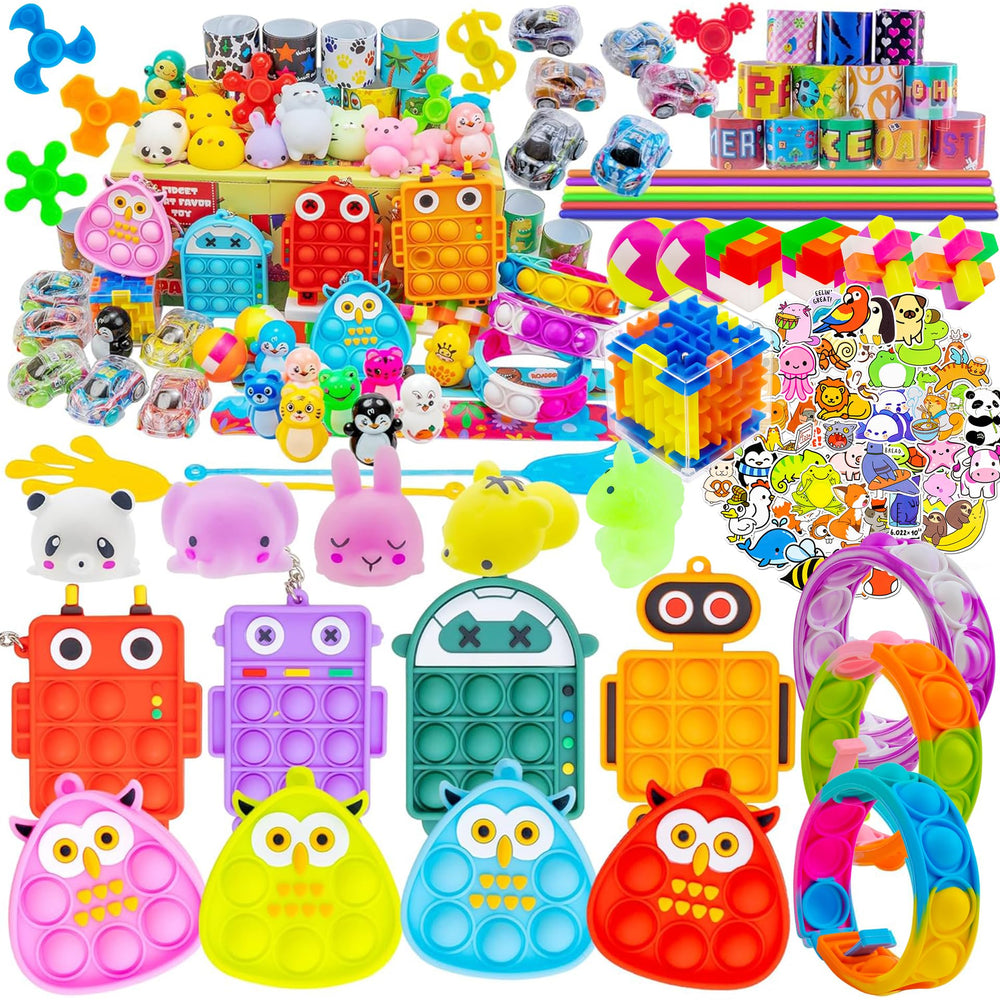 H-Partner 110-piece party favors assortment for classroom prizes