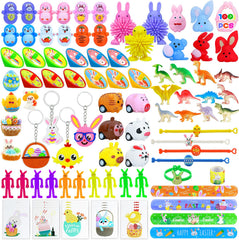 H-Style Easter egg fillers collection: diverse mini toys for exciting egg hunts