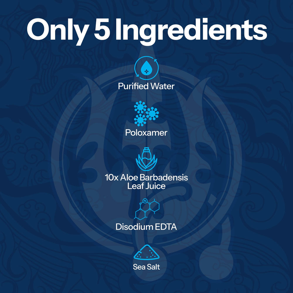 H2Ocean Alcohol-free formula offers gentle, fragrance-free cleansing for daily care