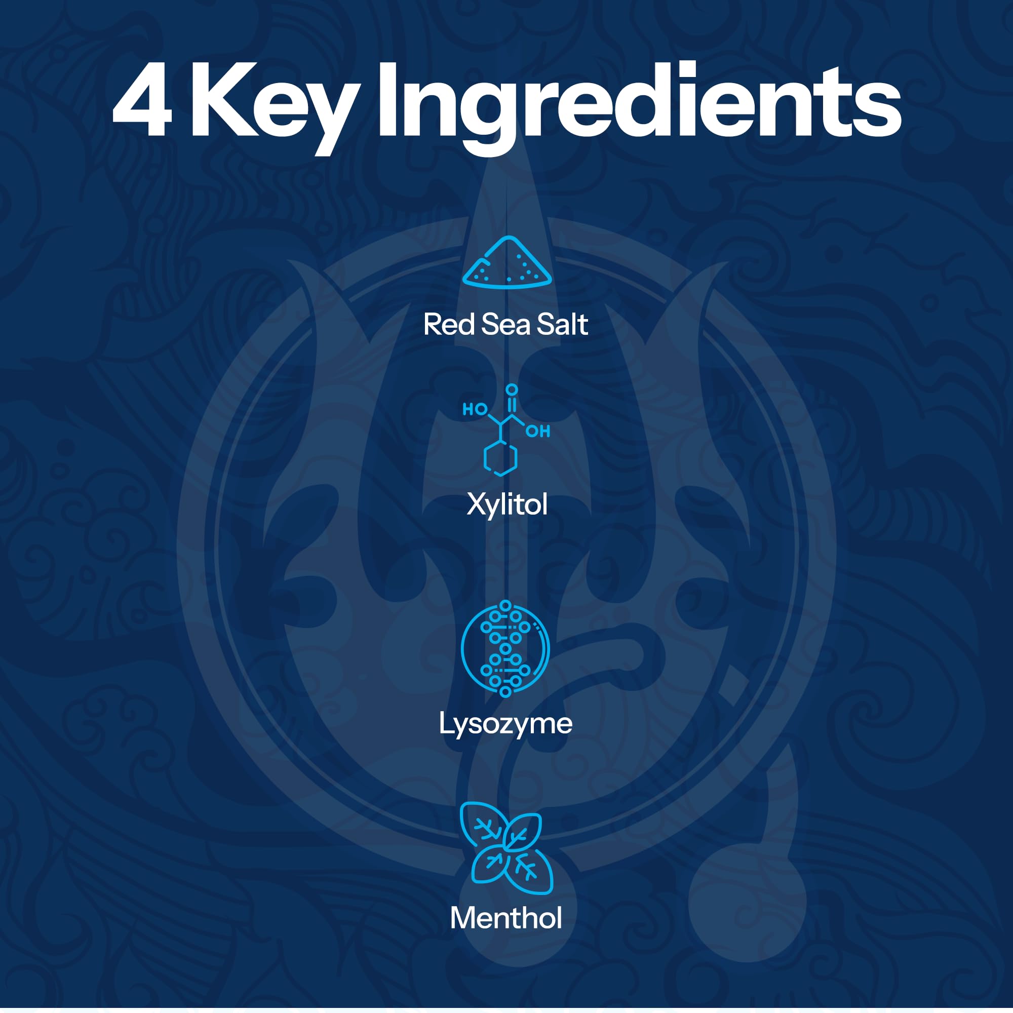 H2Ocean Healing Rinse branding emphasizes natural sea salt benefits