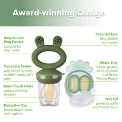 Haakaa Breastmilk Popsicle Molds: frozen treats for cooling relief.